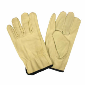 Ropa de trabajo de alta visibilidad de alta calidad, guantes de trabajo de conducción de cuero, ropa de seguridad reflectante para uso doméstico, abrasión resistente al calor - Product Image 3