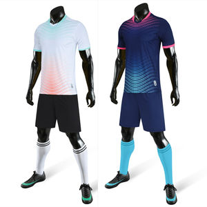 Ensemble de maillot de football pour adultes, manches courtes, tenue d'entraînement, hommes, femmes, personnalisé, garçons, filles, col en V, vêtements de sport, hiver, imperméable, haute qualité - Product Image 5