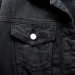 Chaqueta vaquera cálida de Invierno para mujer hecha a medida 2025, Chaqueta de punto con relleno de algodón a precio barato - Product Image 4