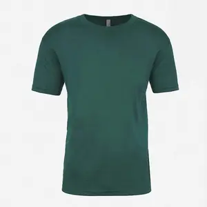 Nefes ekip boyun paneli moda erkek açık spor gevşek büyük T shirt