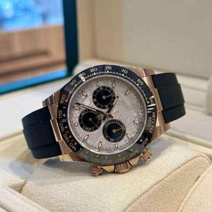 นาฬิกาควอตซ์ผู้ชายคุณภาพสูงหรูหรา ขนาด 41 มม. หน้าปัดแบบเข็ม ปรับแต่งได้ แบรนด์ดีไซน์แฟชั่นธุรกิจ โรงงานผลิตโดยตรงจากดีไซเนอร์ - Product Image 1