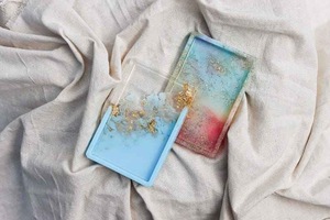 Resin Decorative <b>Tray</b> in Multiple Colors Home Decor Rectangle Resin <b>Tray</b> High Quality - Product Image 2