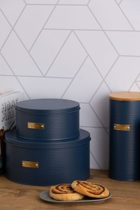 ชุดกระป๋องกลม2ชิ้นสำหรับกล่องดีบุกคุกกี้เค้กชุดพิมพ์แบบกำหนดเอง - Product Image 2