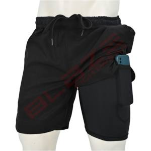 BFW 2 en 1 hommes Shorts de sport Gym course entraînement surdimensionné été homme lourd coton Camp hommes Shorts de sport - Product Image 1