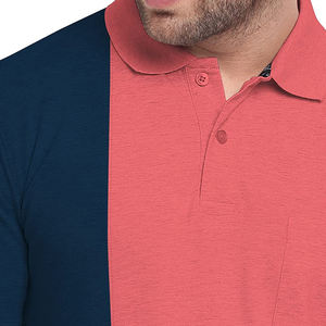 เสื้อยืดโปโลขนาดใหญ่พิเศษสำหรับผู้ชายเสื้อโปโลผ้า100% โพลีเอสเตอร์พิมพ์ซับลิเมชันบริเวณหน้าอกออกแบบได้ตามที่ต้องการ - Product Image 5