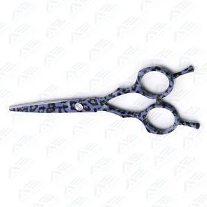 กรรไกรตัดผมสแตนเลสสตีลเครื่องมือความงามกรรไกรตัดผมสำหรับร้านเสริมสวย440C แบบญี่ปุ่น - Product Image 2