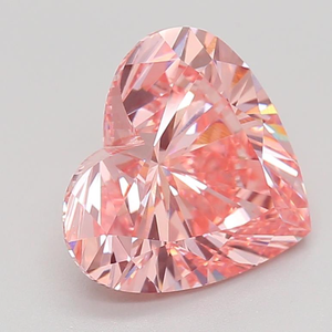 Diamante Rosa Creado en Laboratorio, Corte Corazón, Color Rosa Intenso, Diamantes Sueltos en Forma de Corazón en la Categoría de Formas Elegantes - Product Image 4