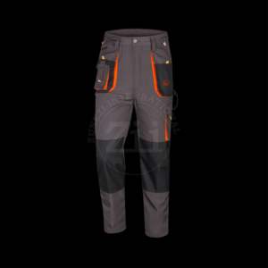 Pantalons avec poches amovibles, logo personnalisé, taille, vêtements de travail de sécurité, haute qualité, 100% coton, réfléchissant, classe ANSI 1, EN ISO 20471 - Product Image 2