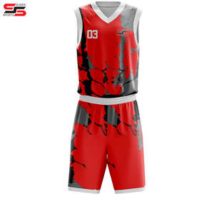 Uniforme de basket-ball en polyester pour vêtements de sport pour hommes vêtements de sport sur mesure à séchage rapide - Product Image 6