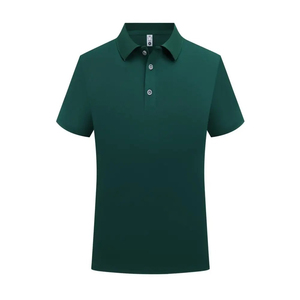 Jersey de punto de manga corta de verano para hombre sólido para Polo poliéster/algodón ecológico personalizable - Product Image 6