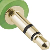 Convertisseur et séparateur audio MUMBI 2x RCA vers 1x Jack 3,5 mm, câble adaptateur fabriqué en Italie