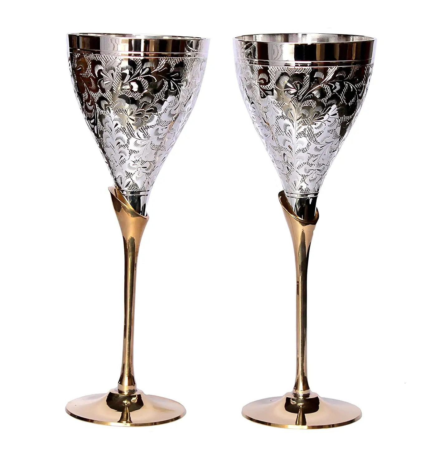 Bar Accessories Copper Wine Goblet Wholesale Manufacturer Customized Handmade Copper Wine Drinking Goblet Glass