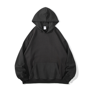 Wholesale Cheap Price Winter Men Pullover Solid Hoodies 100% Cotton Eco-Friendly Lightweight Quickdry Streetwear Style Custom - Product Image 6