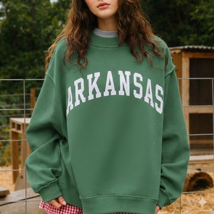 เสื้อผู้หญิงทรงหลวม คอเต่า แขนยาว สไตล์ลำลอง สำหรับฤดูใบไม้ร่วง/ฤดูหนาว ใส่สบาย สไตล์สตรีท นุ่มสบาย ใส่ได้ทุกวัน - Product Image 6