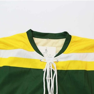 Maillot de hockey sur glace personnalisé de haute qualité OEM, 100% polyester, vêtements de hockey - Product Image 4