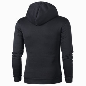 Sweats à capuche pour hommes 100% coton Sweats à capuche pour hommes Pullover Respirant Séchage rapide Sweats à capuche unis pour hommes Surdimensionnés basiques mélange de coton - Product Image 3