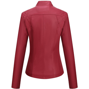 Chaqueta de cuero genuino para mujer hecha a medida alta calidad peso ligero mejor diseño venta al por mayor Gran oferta procesamiento crudo - Product Image 6