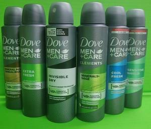 Desodorante Antitranspirante en Aerosol D-ove Men + Care Extra Fresh, 250 ml, Caja de 6 - Product Image 1