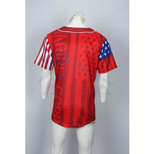 Camiseta de Béisbol Transpirable de Secado Rápido para Hombre con Logotipo Personalizado al por Mayor, Fabricante de Ropa Deportiva Profesional que Ofrece Productos Económicos - Product Image 4