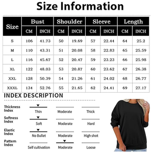 Nouveau Sweat-shirt Tendance Grande Taille pour Femme – Couleur Personnalisable, Nouveau Style Femme 2026 - Product Image 6