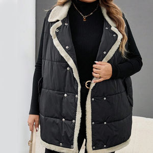 Latest Customize Able Design <b>Women's</b> Winter <b>Vest</b> Warm Puffer <b>Vest</b> Waistcoats Winter Street Wear Fashion Quilted Puffer Gilets - Product Image 5
