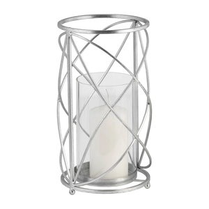 Porte-bougie de style classique avec décoration moderne en métal pour la maison, élégant porte-objets, pot à bougie unique pour couverts - Product Image 6