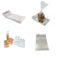 Sac à guichet Sac à glace Sacs à guichet en polyéthylène Micro Pore est utilisé pour l'emballage de la cuisson des aliments Billet bouche en plastique PE personnalisé