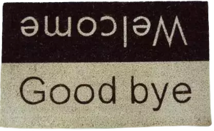 Tapis de porte en fibre de coco extérieur en PVC de haute qualité Tapis uni lavable pour usage domestique Tufté fabriqué à la machine à bas prix par les exportateurs - Product Image 5