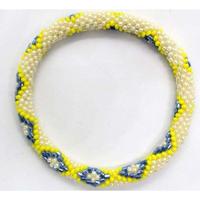 Bracelet de luxe perlé effet soleil couchant, lueur forestière et éclat de lune pour fêtes, mariages et anniversaires par MD Handicraft