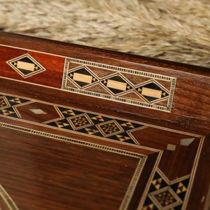 Bandejas de servicio de madera real de estilo italiano, suministros al por mayor OEM ODM personalizables, bandejas Meena personalizadas - Product Image 5