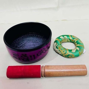 Cuenco de meditación de aluminio y Metal de estilo tradicional, cuenco de Buda de oración religiosa de buena calidad a un precio - Product Image 2