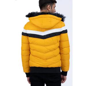 Chaqueta acolchada para exteriores de poliéster negro personalizada Unisex para hombre, impermeable, con cierre de cremallera, cuello de oveja, transpirable, informal - Product Image 6