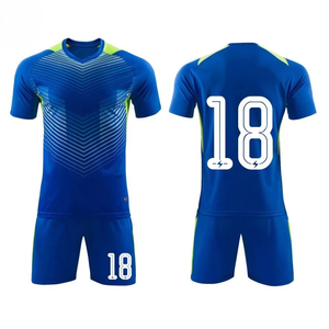 Ropa de entrenamiento Camiseta de fútbol Cómoda y transpirable Tamaño adulto Slim Fit Hombres Uniforme de fútbol/ - Product Image 6