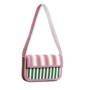 Bolso de Hombro Personalizado Hecho a Mano, Duradero, Cuadrado, con Estampado Floral y Cuentas, Temática Deportiva de Invierno, Venta al por Mayor, Bolso de Mano OEM, Clutch - Product Image 3
