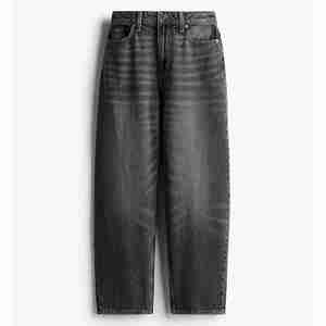 กางเกงยีนส์ทรงหลวมสีพื้นสีเทาเข้มของผู้หญิงกางเกงยีนส์ทรงหลวมดีไซน์ใหม่ล่าสุด2025 - Product Image 1