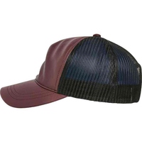Service OEM en gros, casquette de baseball en cuir pour homme, cuir véritable, unisexe, marque personnalisée, emballage écologique, 100% coton, personnalisable
