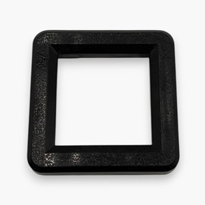 Petite porte de retour de pièces carrée en métal noir, ensemble de 2, livraison gratuite, accessoire pour machine de parc d'attractions - Product Image 3
