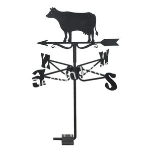 Angry Bull Garden Girouette décorative Fourniture en gros Stock prêt de girouettes métalliques montées à l'extérieur Super Sales - Product Image 2