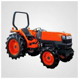 Mini Kubota a utilisé le tracteur 25hp 30hp 35hp 40hp avec le chargeur frontal et le chargeur de pelle rétro