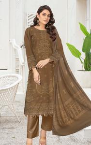 Ensemble Salwar Kameez pour femmes de couleur unie séchage rapide respirant pelouse tenue décontractée vêtements traditionnels pour femmes-style indien pakistanais - Product Image 5