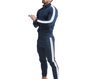 ชุดวอร์มแฟชั่นสำหรับผู้ชายออกแบบมาสำหรับฝึกออกกำลังกายปรับแต่งสีได้ใส่สบาย - Product Image 4