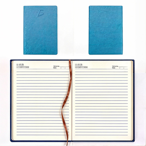 <b>A5</b> Spiral Notebook with 120 Sheets Faux Leather Cover Sewing Thermal Binding for School or Journaling 100 Inner Pages - Product Image 3