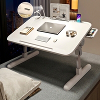 Table de lit inclinable pour ordinateur portable, réglable en hauteur et en angle, avec support pour livre, pour lire, écrire et travailler sur le canapé ou au sol