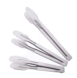 ที่คีบขนมปังเค้กน้ำแข็งขนมอบอุปกรณ์ครัวสแตนเลสอุปกรณ์ปิ้งย่างกลางแจ้งขนาดเล็ก - Product Image 2