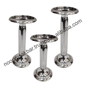 Portavelas de Aluminio Premium Personalizados 2026 para Decoración del Hogar y Bodas, Disponibles en Varios Tamaños y Acabados para Navidad - Product Image 2