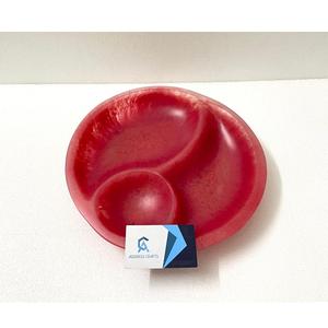 Usine En Gros Plateau De Service En Résine Texture De Marbre Plateau En Résine Plateau Rond pour La Maison Hôtel Table Ménage Articles Ustensiles De Cuisine - Product Image 2