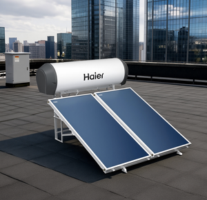 Chauffe-eau solaire à tubes sous vide non pressurisé Haier à économie d'énergie à branchement direct 100L 150L 200L 300L à vendre - Product Image 4