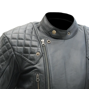 Chaqueta de moto de cuero de alta calidad personalizada para hombre, ropa de carreras de coches, transpirable e impermeable, la mejor opción para motociclistas - Product Image 5