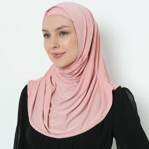 Accessoires de mode musulmane personnalisés avec logo, vêtements traditionnels, abaya sportive pour femme, hijab, foulard en polyester durable et respirant - Product Image 3