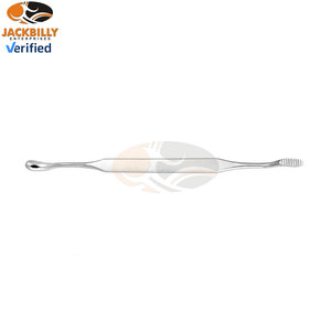 Instrument de chirurgie buccale en acier inoxydable chirurgical de qualité supérieure, lime à os dentaire manuelle à manche simple Jackbilly Enterprises, double extrémité - Product Image 5